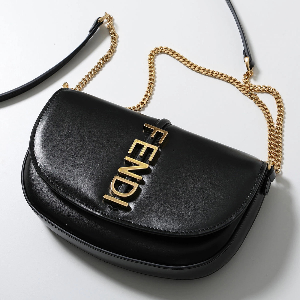 Fendi Shoulder Bag ANSS Clutch Pouch Clutch Wallet Crossbody Chain
